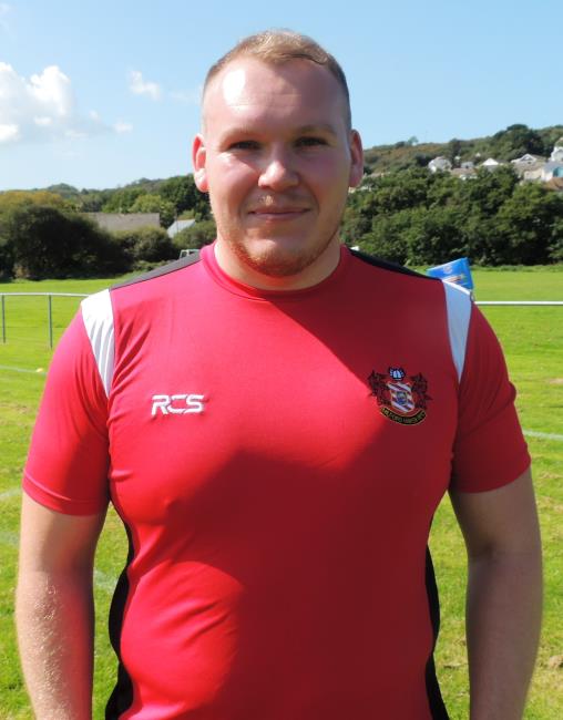   Aaron Mayne - scored the opening try for Milford Haven